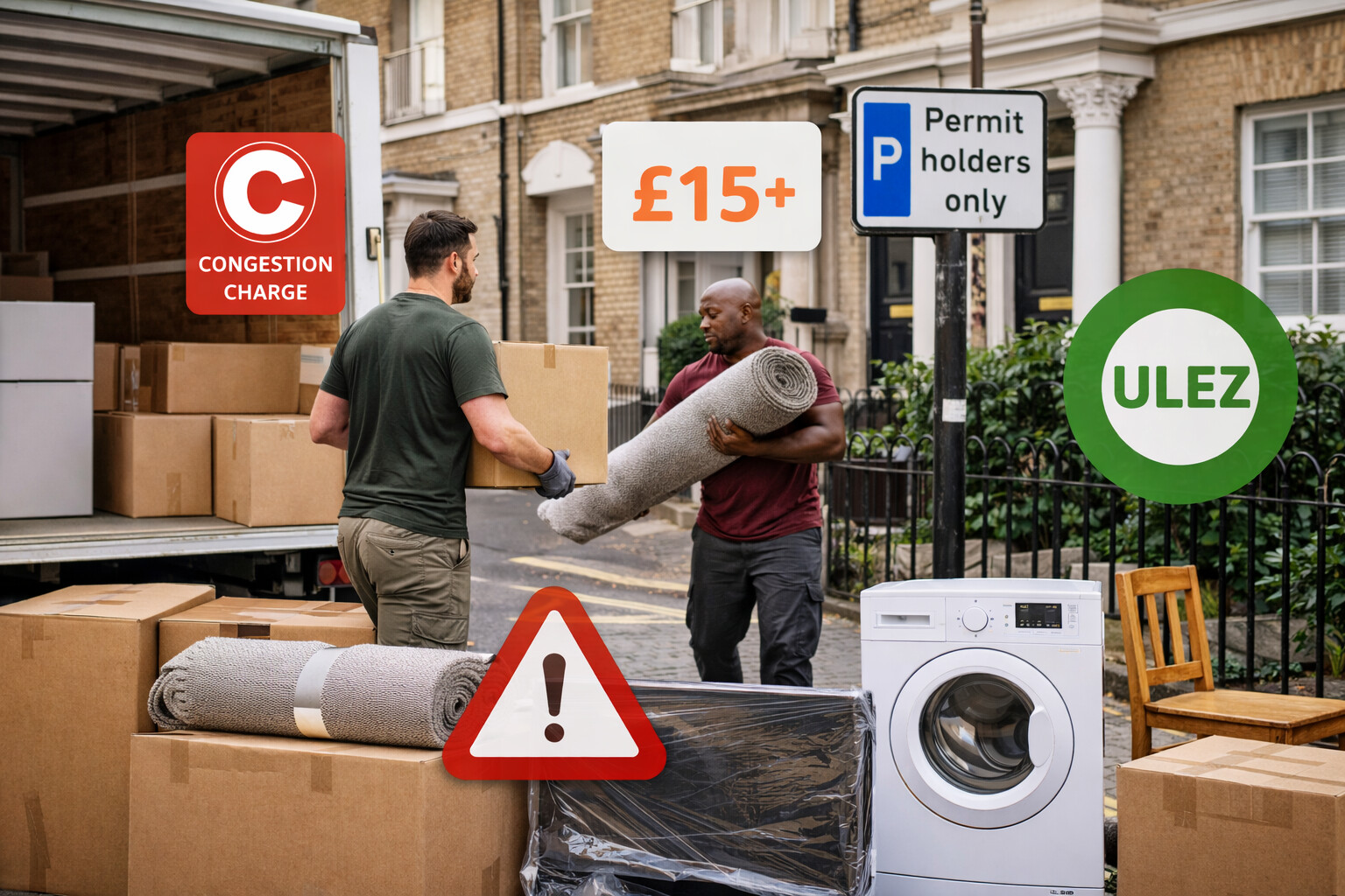 Average Moving Costs for Small Flats in London
