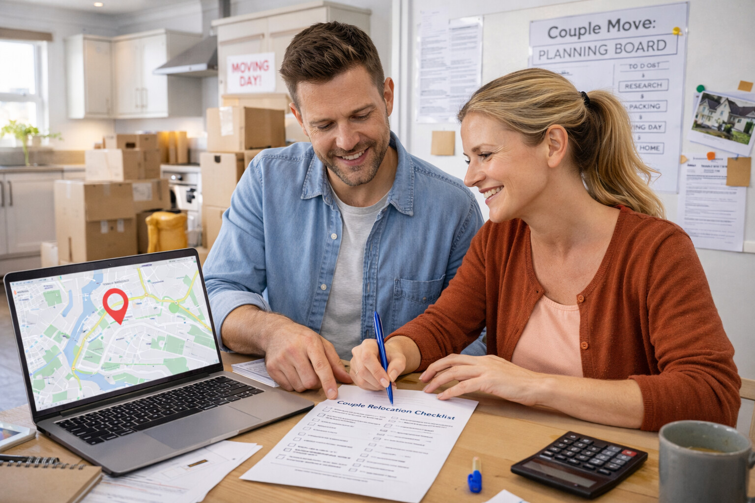 Couple Moves Planning a Shared Relocation in the UK
