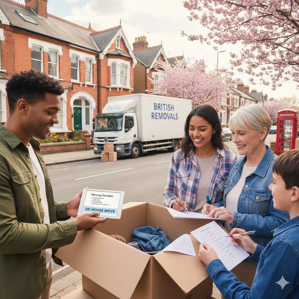 Creating a Moving Checklist for a Smooth UK House Move
