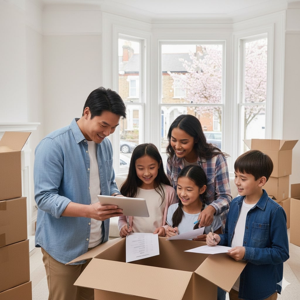 Creating a Packing Checklist for a House Move in the UK