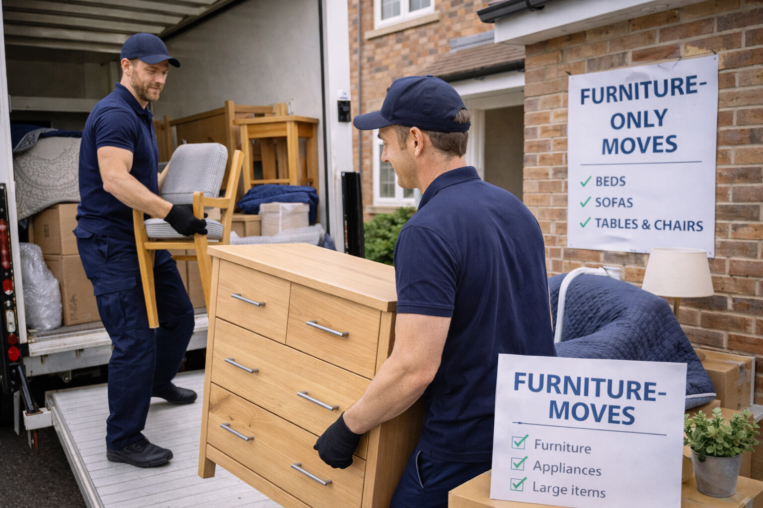 Furniture-Only Moves in the UK