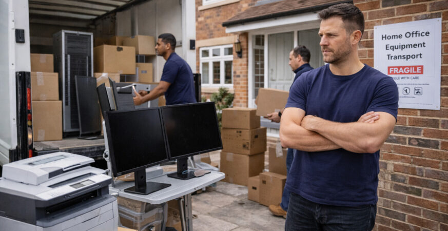 Home Office Moves and Equipment Transport in the UK
