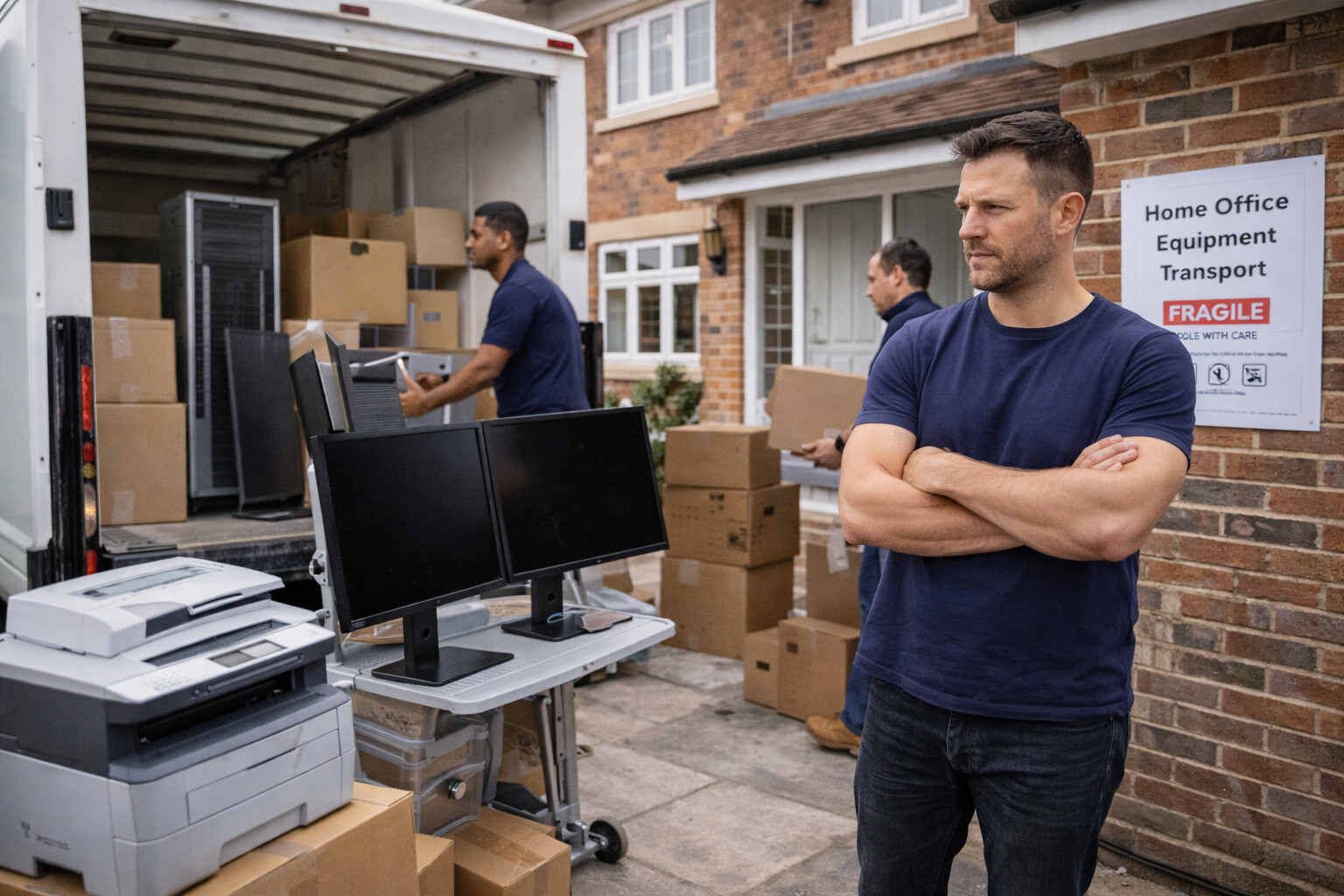 Home Office Moves and Equipment Transport in the UK