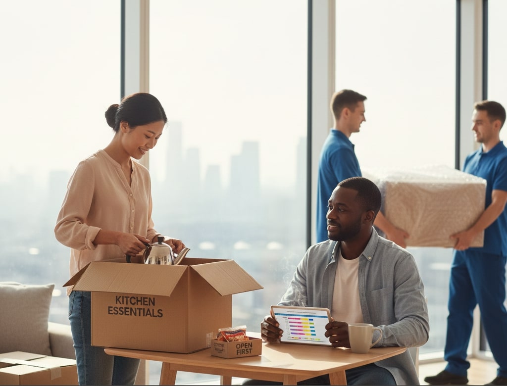 How to Stay Calm and Organised on Moving Day in the UK