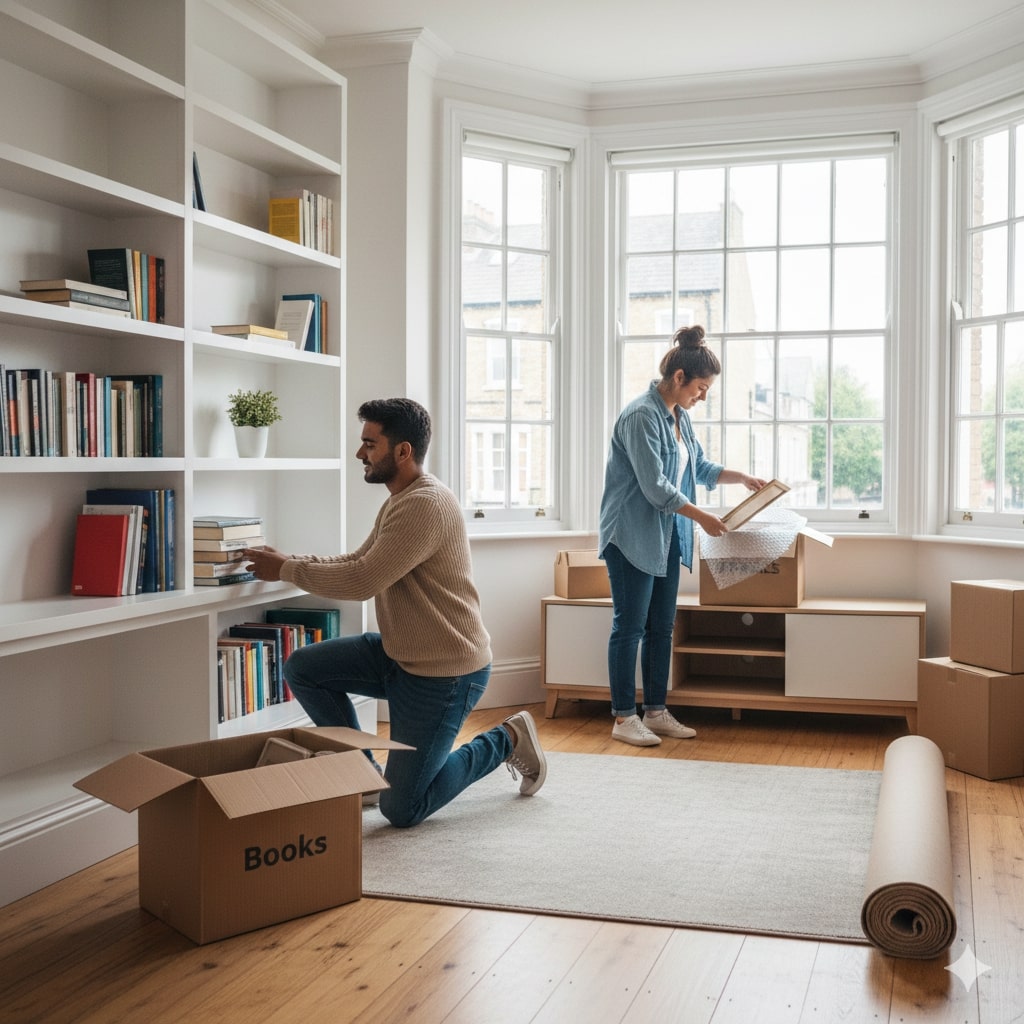 How to Unpack Efficiently After Moving House in the UK