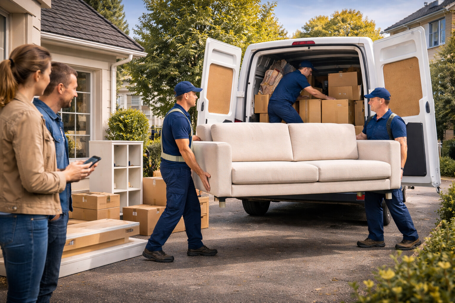 Man and Van for Furniture Collection in the UK