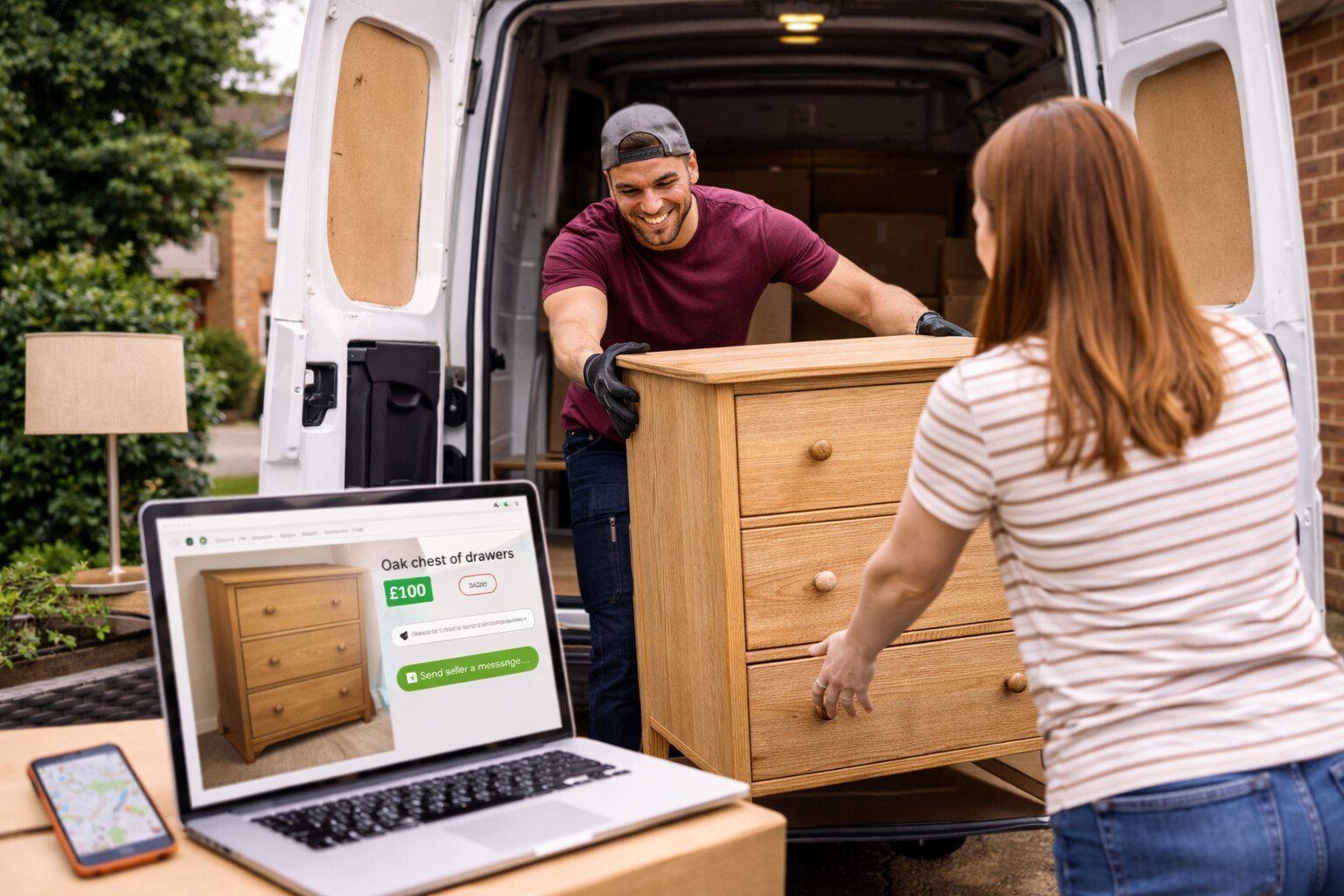 Man and Van for Gumtree & Marketplace Purchases in the UK