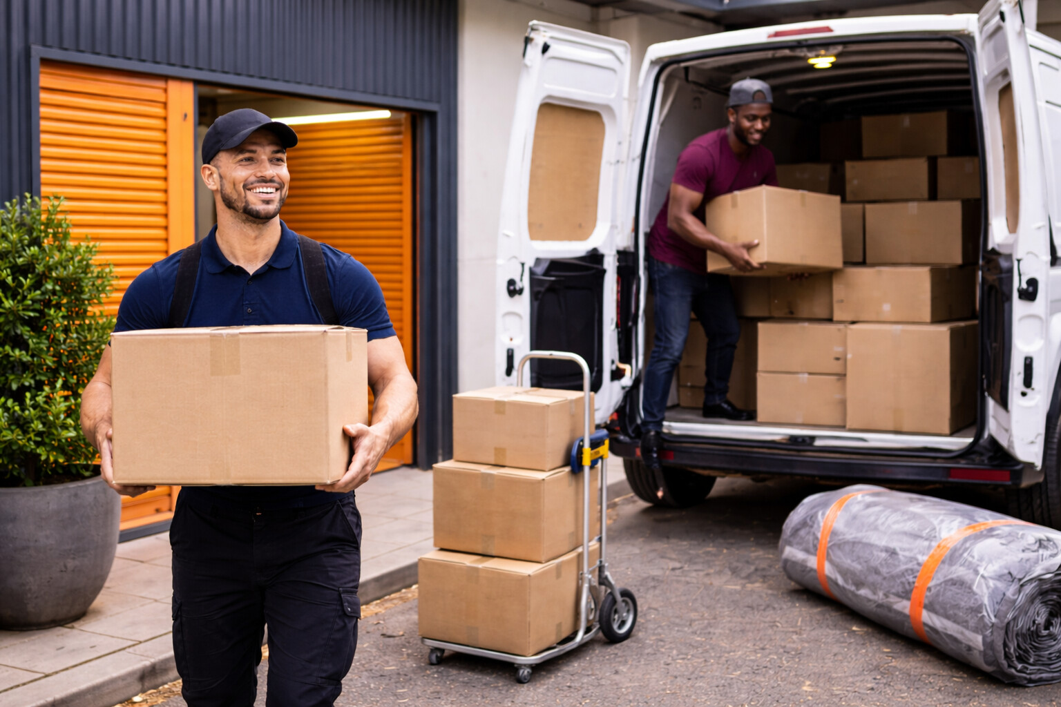 Man and Van for Storage Moves in the UK
