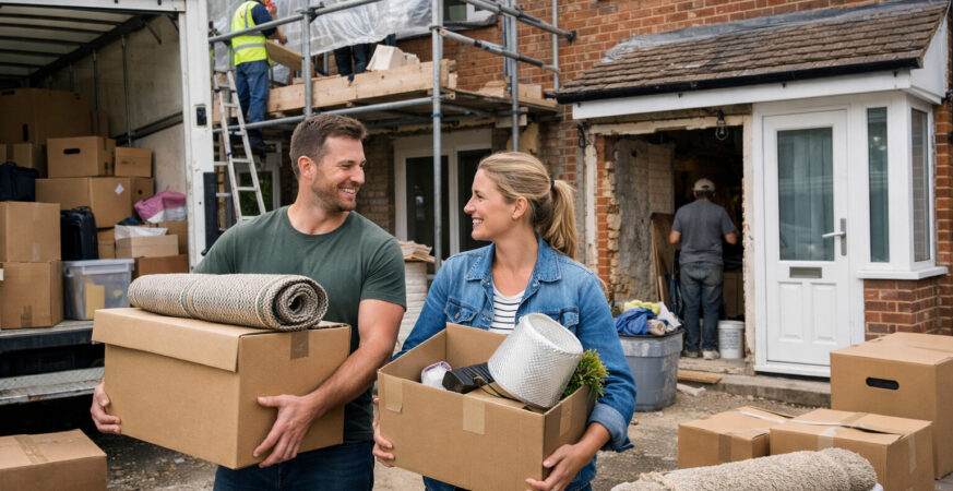 Moving During Renovations or Refurbishment in the UK