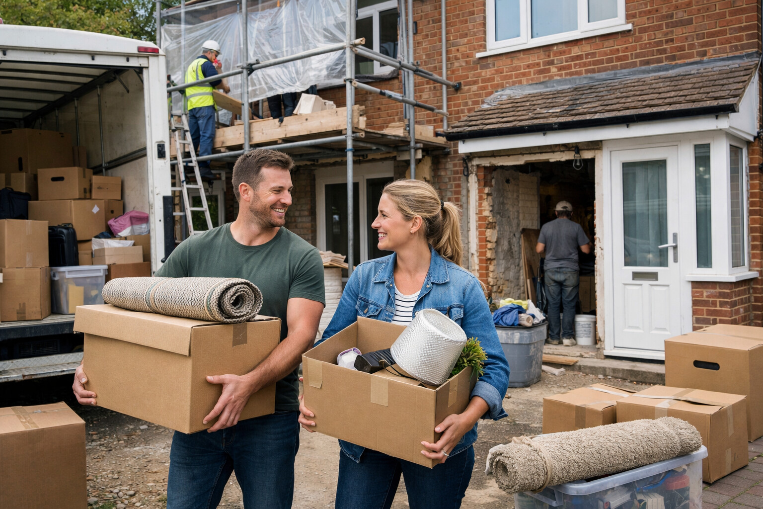 Moving During Renovations or Refurbishment in the UK