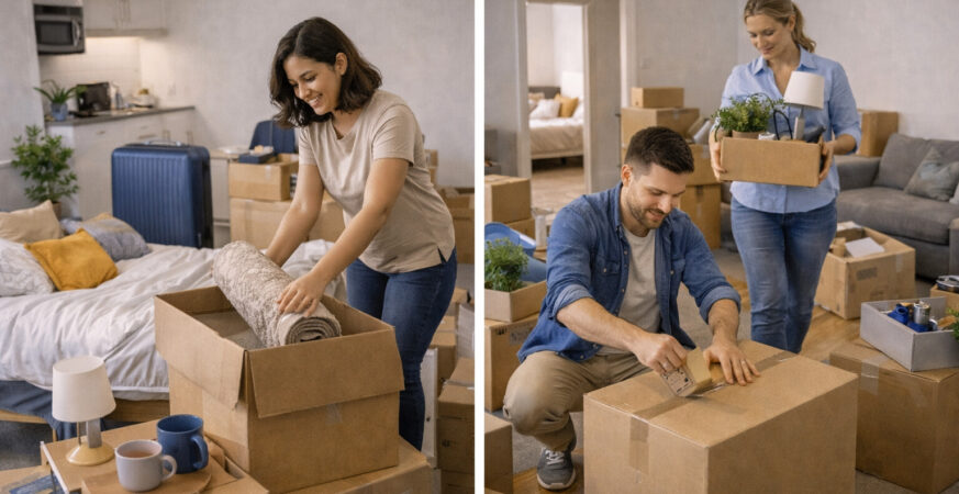 Moving a Studio Flat vs a One-Bedroom Flat in the UK