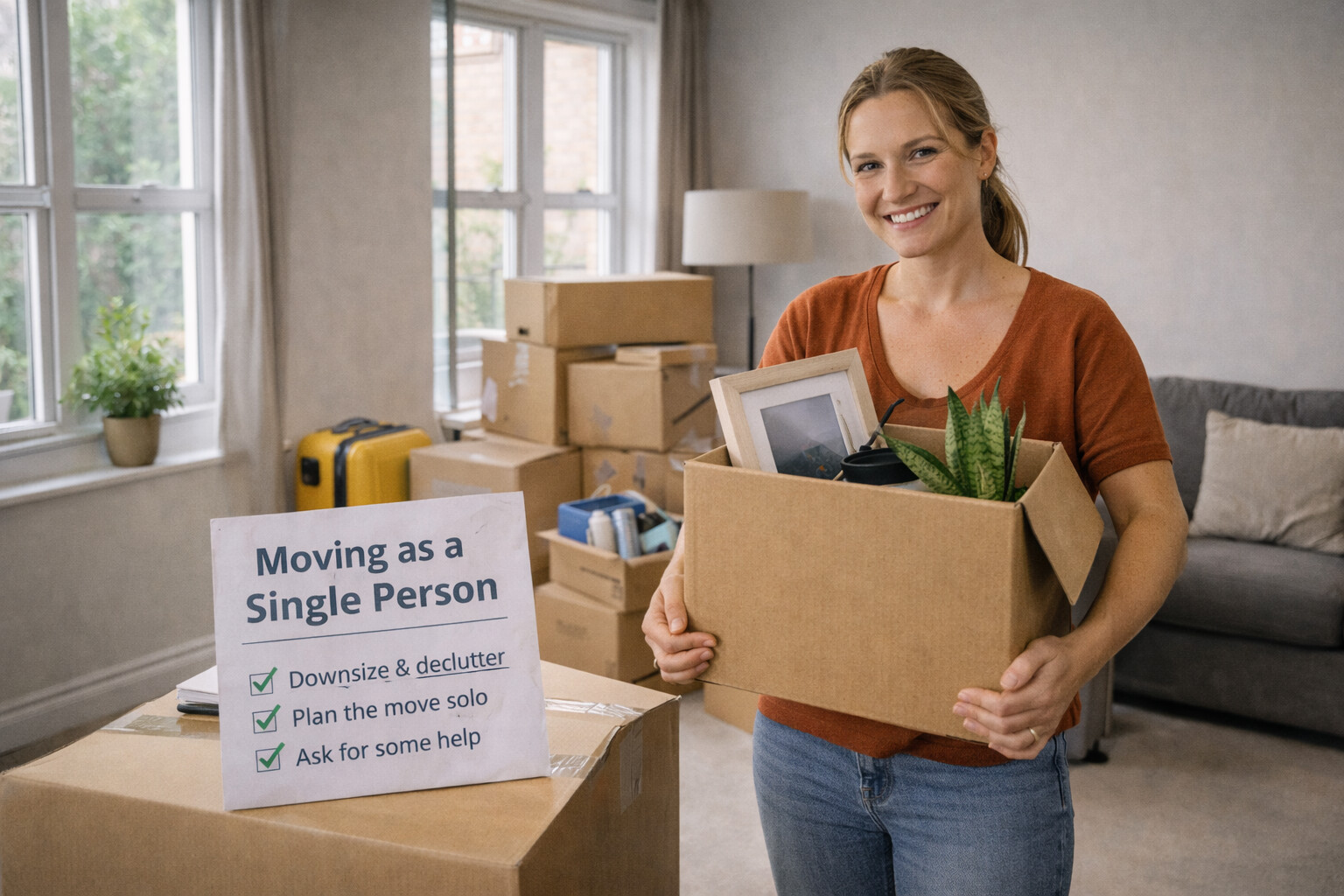 Moving as a Single Person in the UK