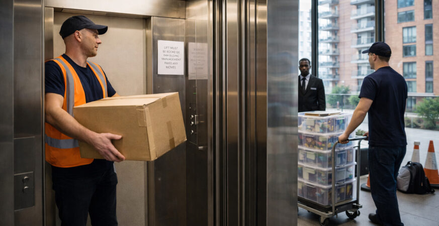 Moving in Apartment Blocks & New Developments in London Rules, Lifts & Hidden Constraints