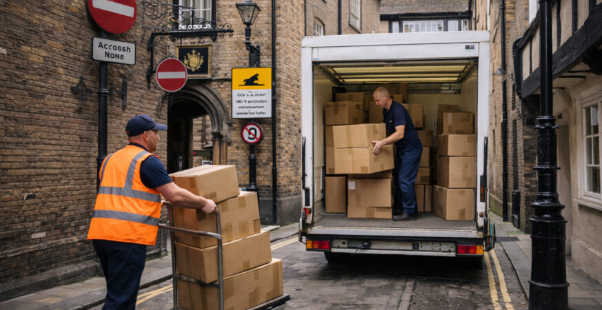 Moving in Narrow Streets & Historic Areas of London Access Limits, Enforcement & Structural Reality