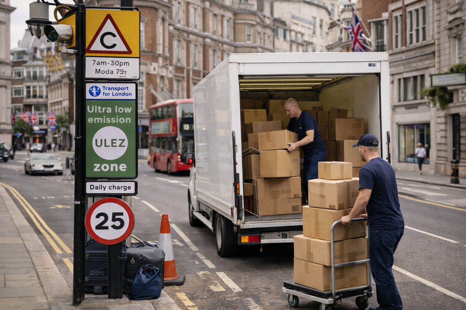 Moving in ULEZ and Restricted Zones in London Costs, Compliance & Real-World Risks