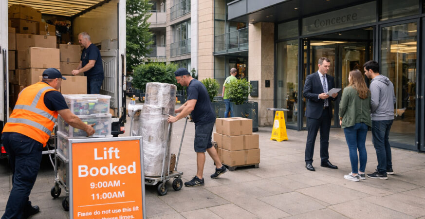 Moving in West London Affluent Areas, Access Constraints & High-Expectation Moves
