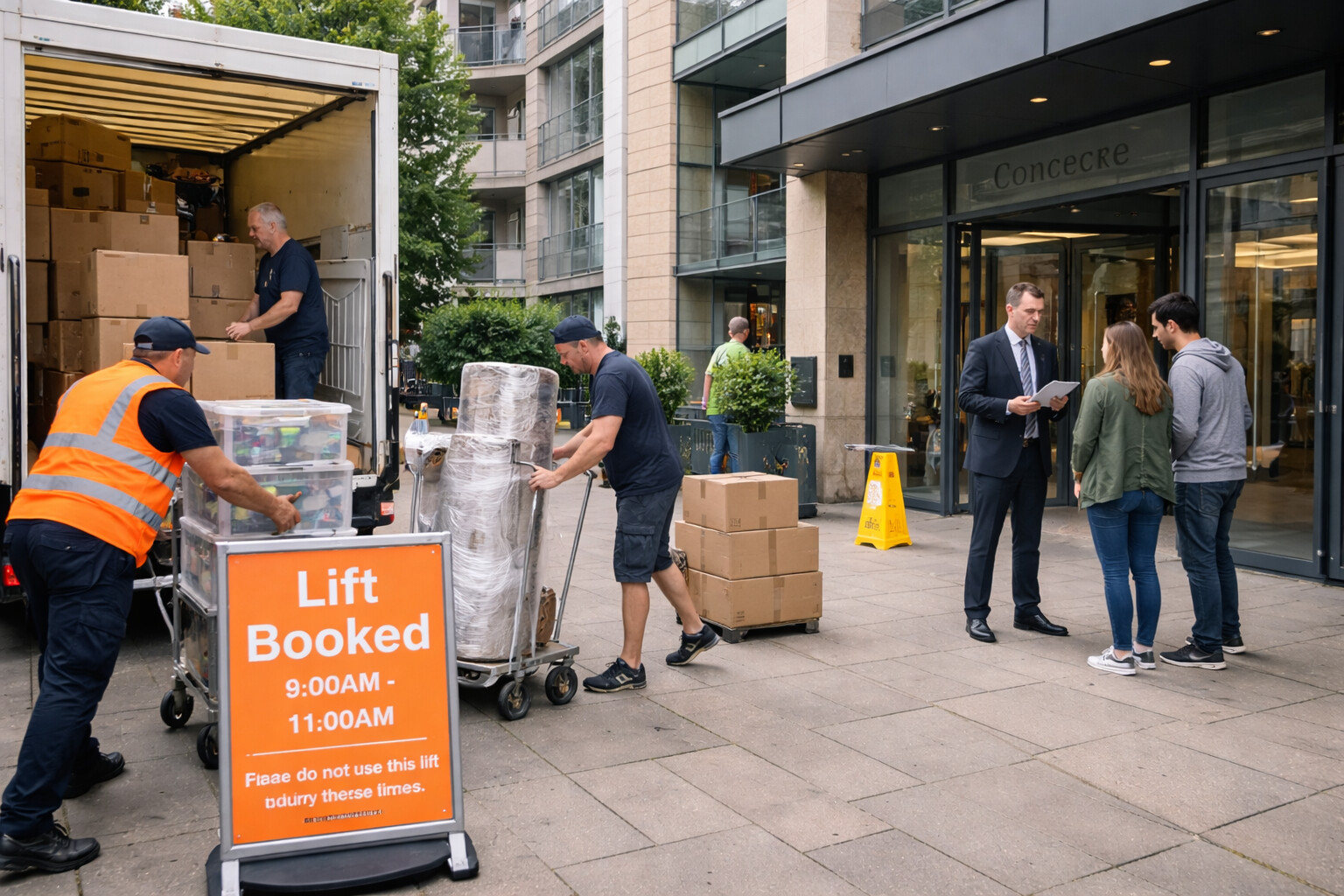 Moving in West London Affluent Areas, Access Constraints & High-Expectation Moves