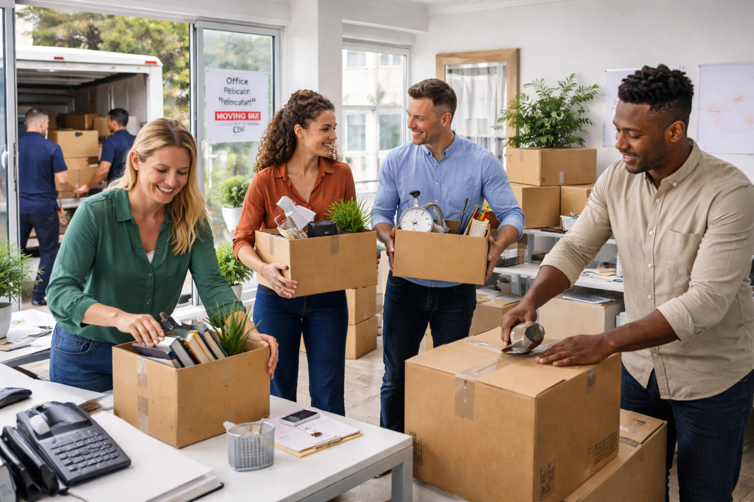 Office Relocations for Small Businesses in the UK