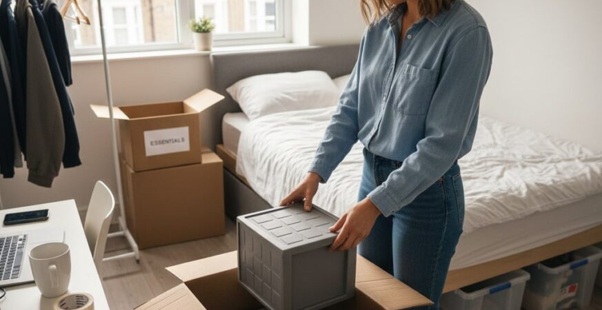 Packing Tips for Studio Flats and Apartments in the UK