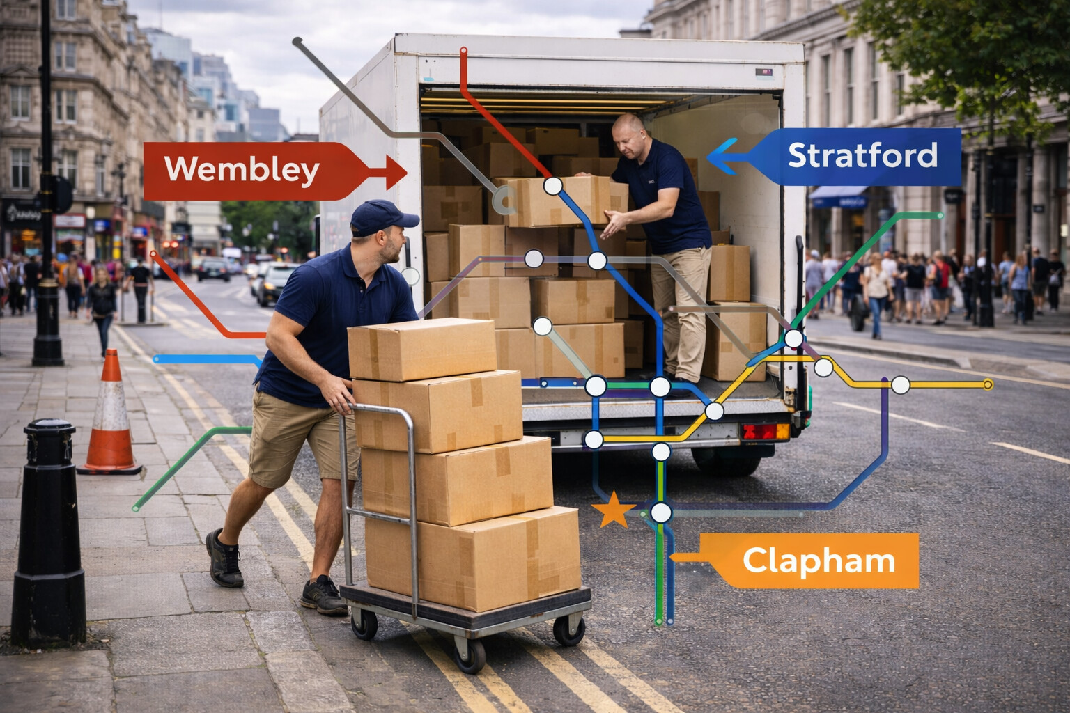 Popular Moving Routes Across London Why Direction Matters More Than Distance