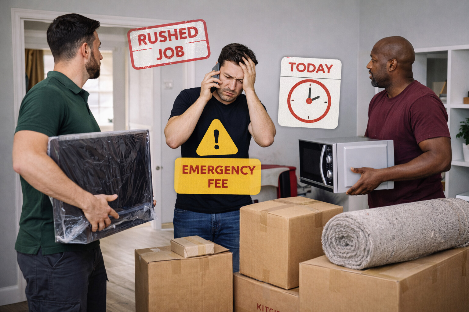 Same-Day Man and Van Pricing Explained