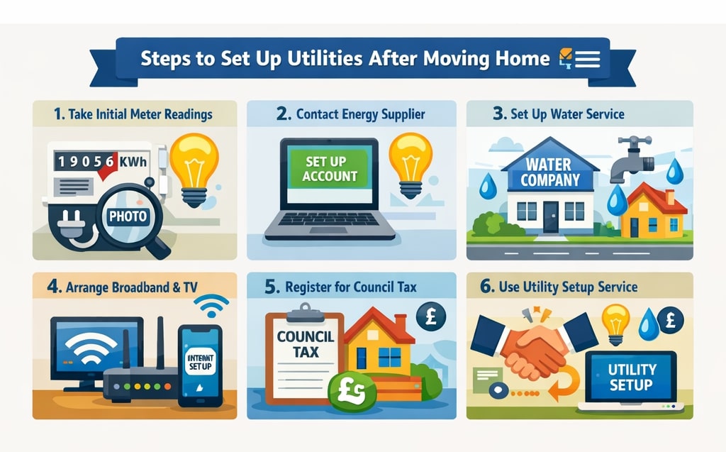 Setting Up Utilities After Moving House in the UK A Complete Guide