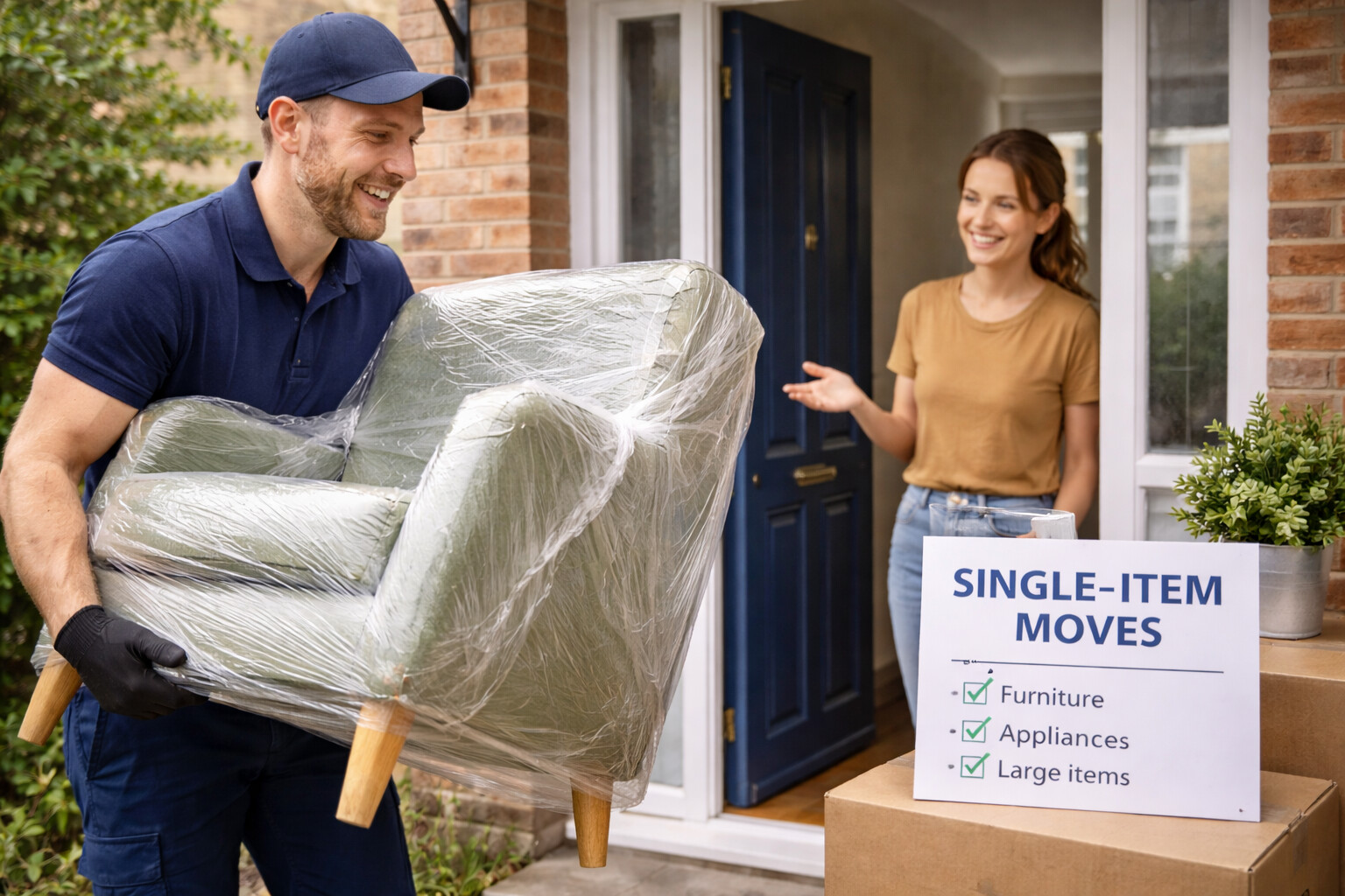 Single-Item Moves When You Don’t Need Full Removals in the UK